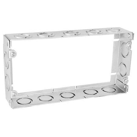 Southwire Electrical Box Hardware, 3 Gangs, Steel, Multi Gang Box Type GBEX-1583